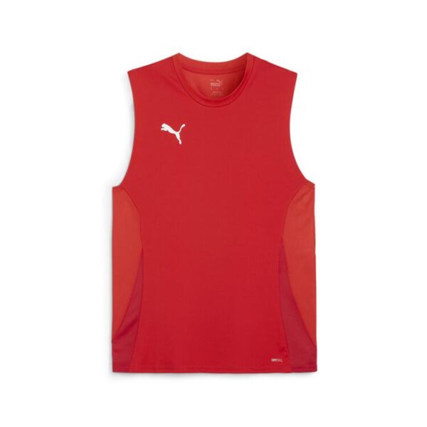 puma teamgoal sleeveless jersey 705913 puma red puma white fast red gr