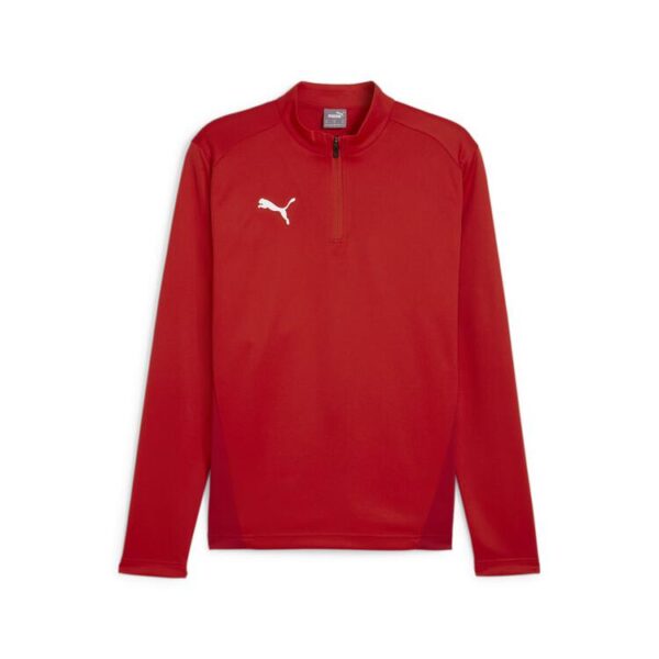 puma teamgoal training 1 4 zip top 658629 puma red puma white fast red gr