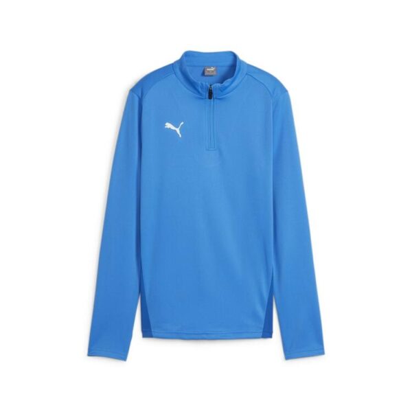 puma teamgoal training 1 4 zip top wmn 658631 electric blue lemonade puma white puma team royal gr l