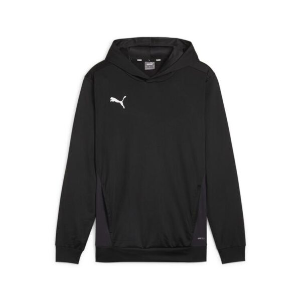 puma teamgoal training hoody m 658803 puma black puma white flat dark gray gr l