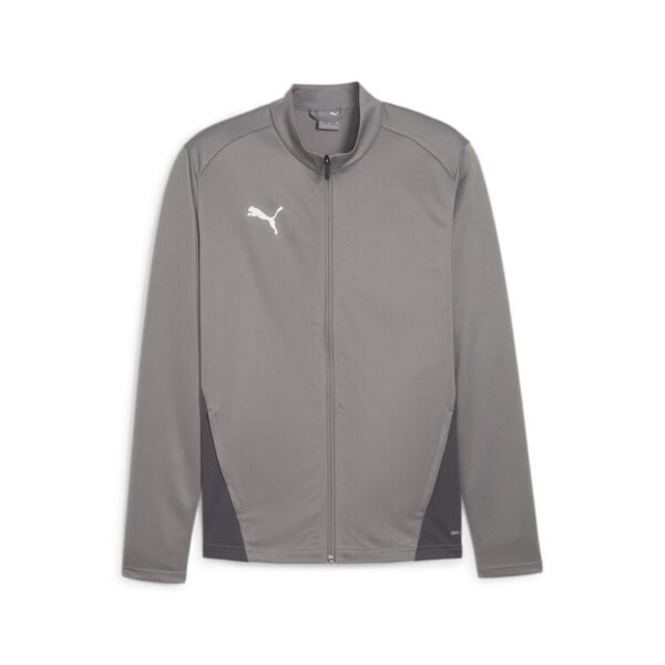 puma teamgoal training jacket 658633 cast iron puma white shadow gray gr m