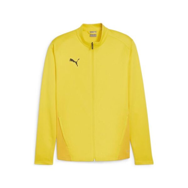 puma teamgoal training jacket 658633 faster yellow puma black sport yellow gr