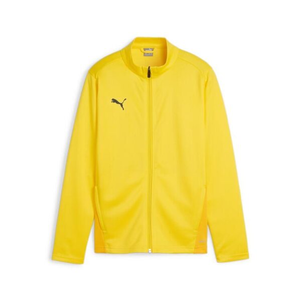 puma teamgoal training jacket jr 658634 faster yellow puma black sport yellow gr 116