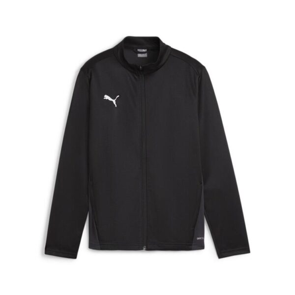 puma teamgoal training jacket jr 658634 puma black puma white flat dark gray gr 128