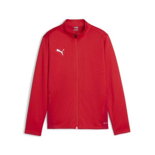 puma teamgoal training jacket jr 658634 puma red puma white fast red gr 116