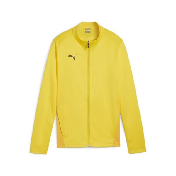 puma teamgoal training jacket wmn 658635 faster yellow puma black sport yellow gr l