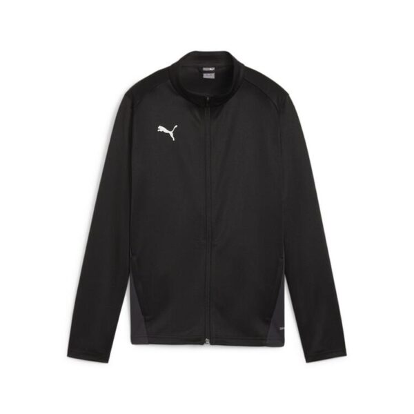 puma teamgoal training jacket wmn 658635 puma black puma white flat dark gray gr l