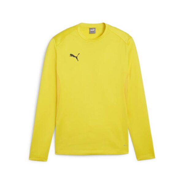 puma teamgoal training sweat 658649 faster yellow puma black sport yellow gr