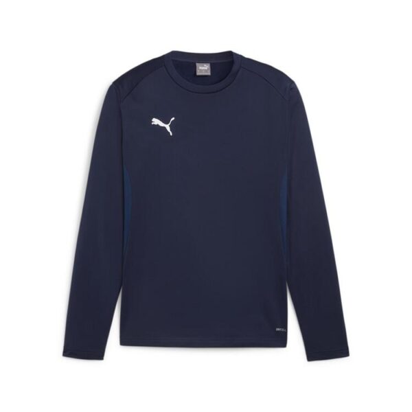 puma teamgoal training sweat 658649 puma navy puma white persian blue gr m