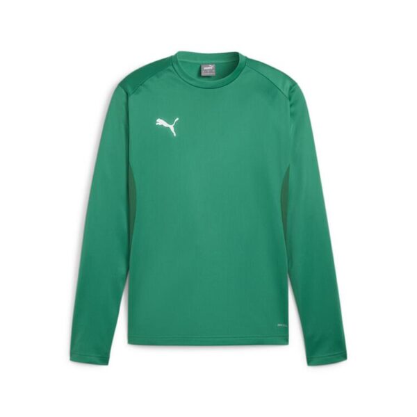 puma teamgoal training sweat 658649 sport green power green puma white gr l