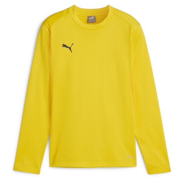 puma teamgoal training sweat jr 658651 faster yellow puma black sport yellow gr 116