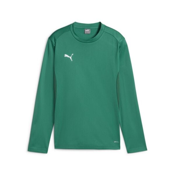 puma teamgoal training sweat jr 658651 sport green power green puma white gr 116