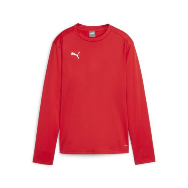 puma teamgoal training sweat wmn 658652 puma red puma white fast red gr m