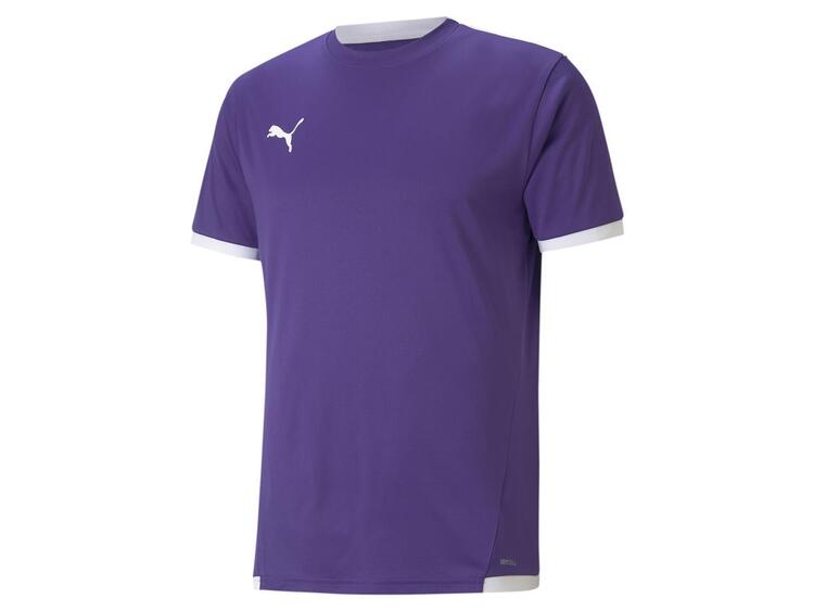 puma teamliga jersey 704917 prism violet puma white gr l