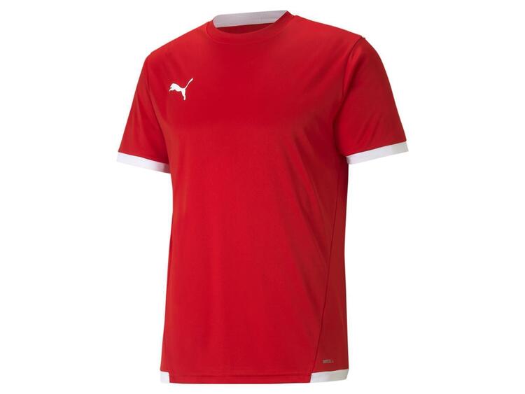 puma teamliga jersey 704917 puma red puma white gr l