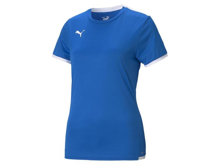 puma teamliga jersey w 704934 electric blue lemonade puma white gr m