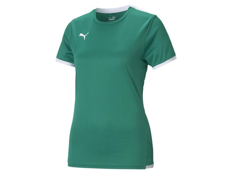 puma teamliga jersey w 704934 pepper green puma white gr m