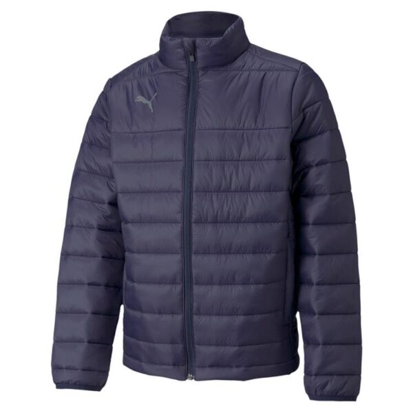 puma teamliga light jacket jr 657618 peacoat gr 128