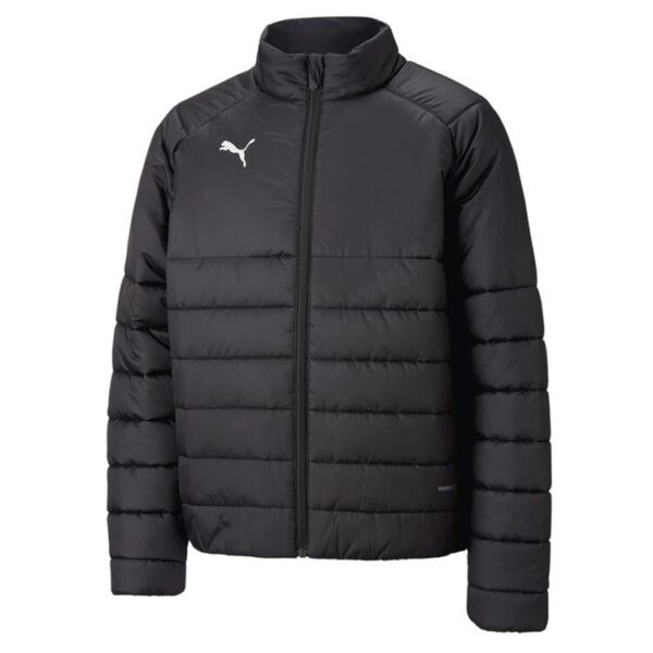 puma teamliga padded jacket zip 658799 puma black gr