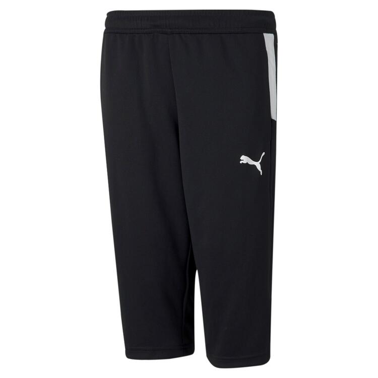 puma teamliga training 3 4 pants jr 657244 puma black puma white gr 164