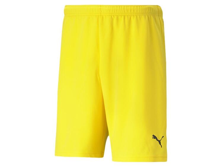 puma teamrise short 704942 cyber yellow puma black gr m