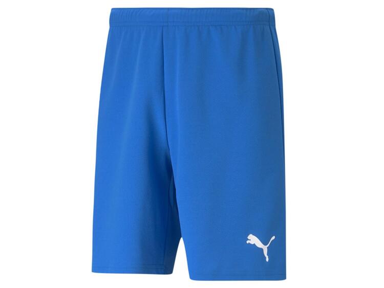 puma teamrise short 704942 electric blue lemonade puma white gr l