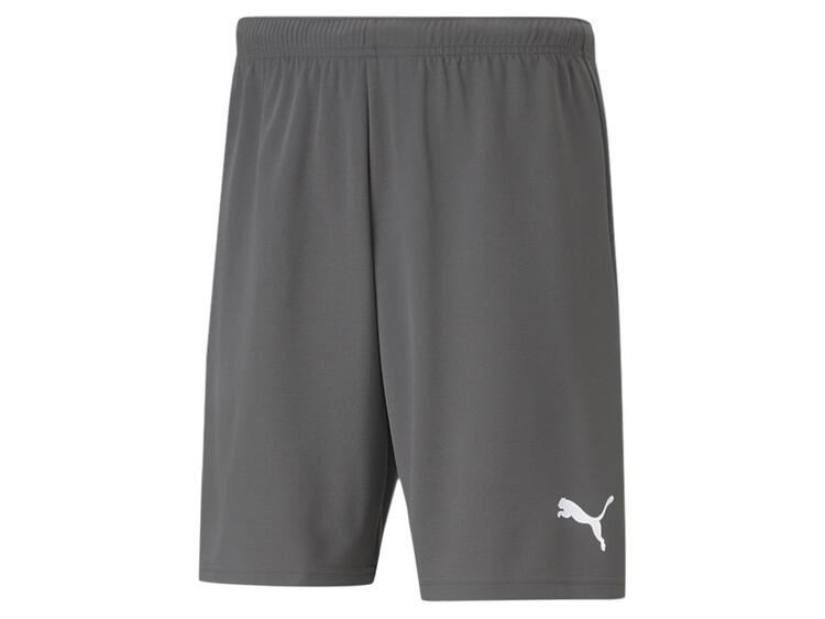 puma teamrise short 704942 smoked pearl puma white gr l