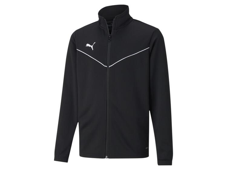 puma teamrise training poly jacket jr 657393 puma black puma white gr 116