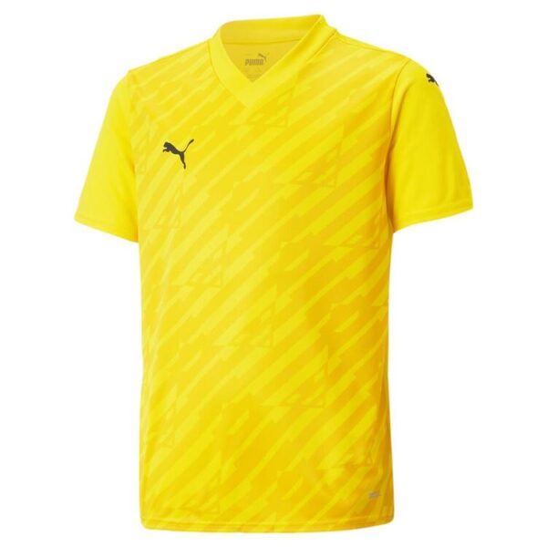 puma teamultimate jersey jr 705656 cyber yellow gr 116