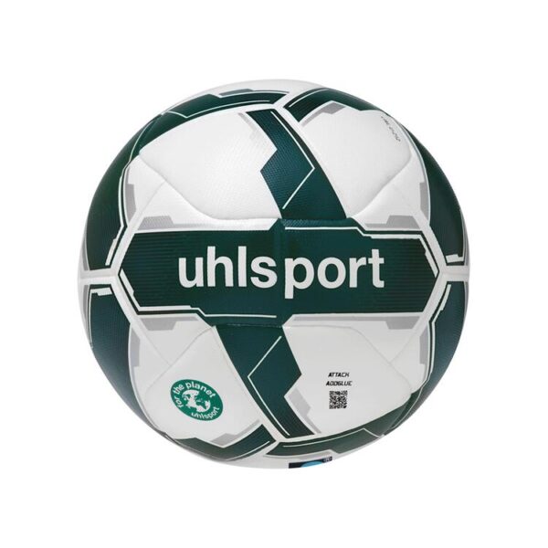 uhlsport attack addglue for the planet 100176001 weiss dunkelgruen silber gr 4