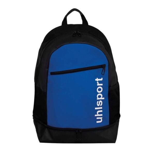 uhlsport essential backpack w bott compartm 100428703 azurblau schwarz weiss gr nosize