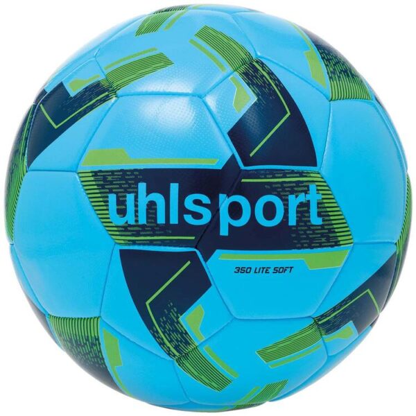 uhlsport lite soft 350 100172301 eisblau marine fluo gruen gr 5