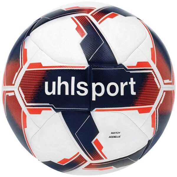 uhlsport match addglue 100175001 weiss marine fluo rot gr 5