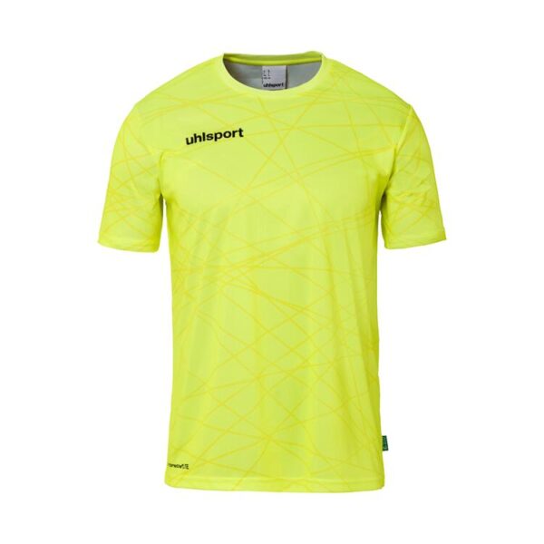 uhlsport prediction shirt kurzarm 100529492 fluo gelb gr 116