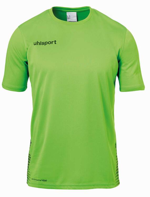 uhlsport score training t shirt fluo gruen schwarz 100214706 gr 152