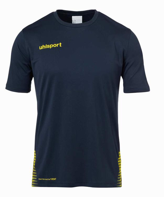 uhlsport score training t shirt marine fluo gelb 100214708 gr 128