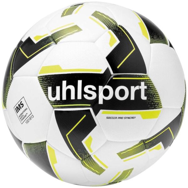 uhlsport soccer pro synergy 100171901 weiss schwarz fluo gelb gr 5