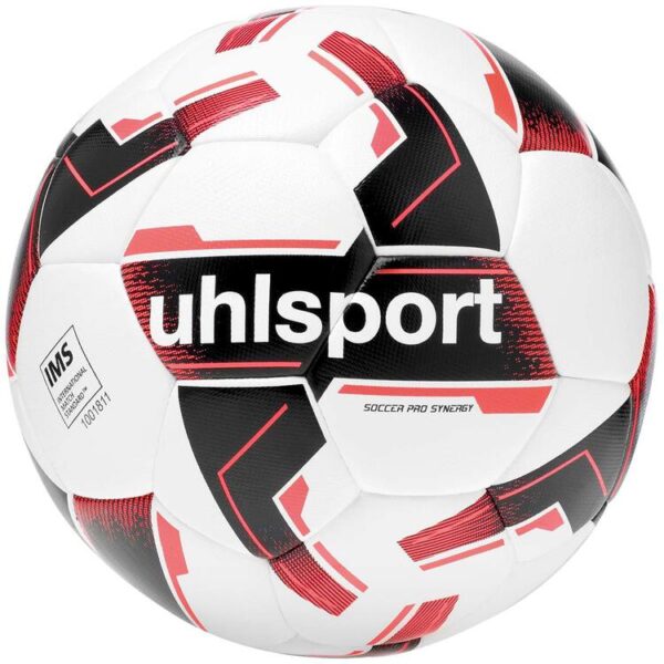 uhlsport soccer pro synergy 100171902 weiss schwarz fluo rot gr 4