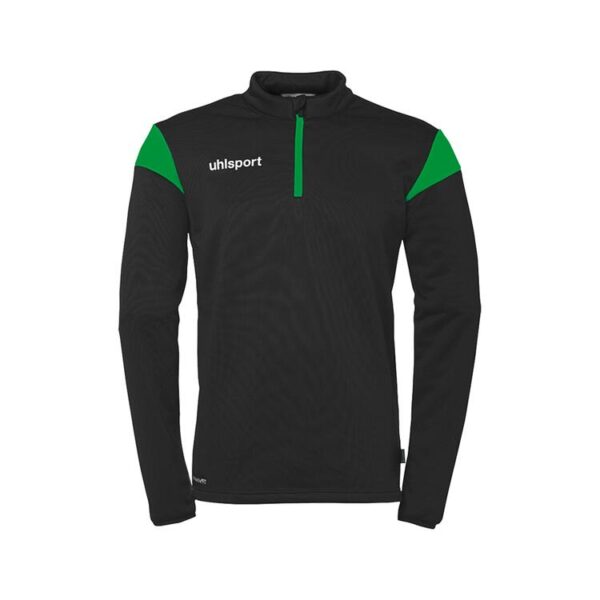 uhlsport squad 27 1 4 zip top 100225805 schwarz fluo gruen gr 116