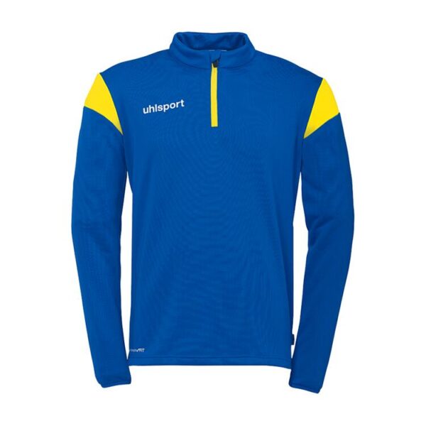 uhlsport squad 27 1 4 zip top 100225844 azurblau limonengelb gr 116