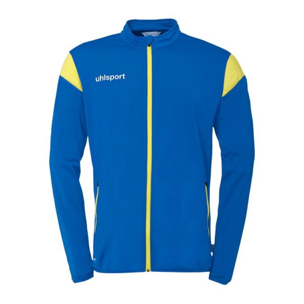 uhlsport squad 27 classic jacke 100225644 azurblau limonengelb gr 116