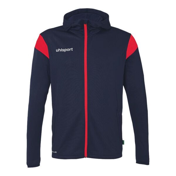 uhlsport squad 27 track hood jacke 100225742 marine rot gr 116