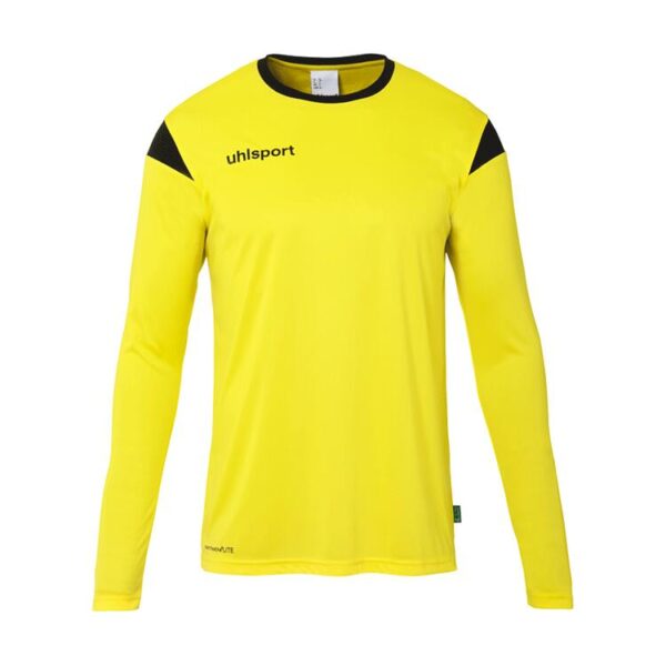 uhlsport squad 27 trikot langarm 100225491 limonengelb schwarz gr 116