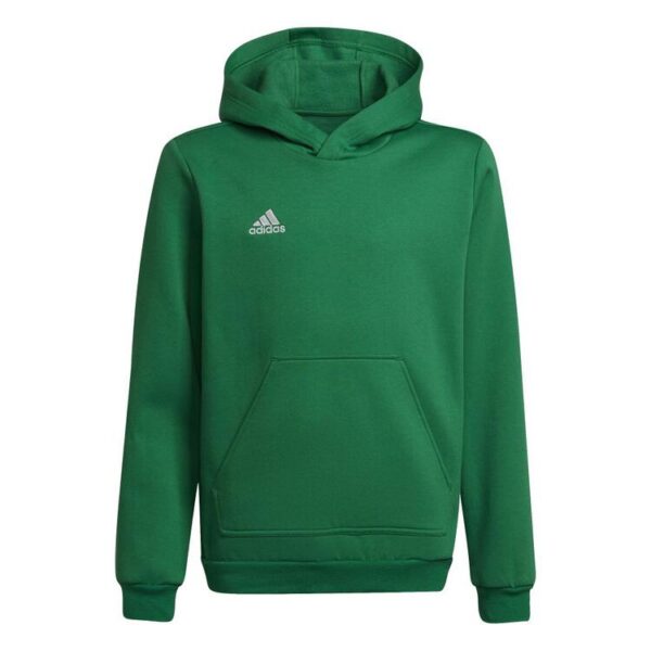 adidas Entrada 22 Hoody Kinder HI2143 TEAGRN/WHITE 128