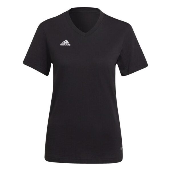 adidas Entrada 22 T-Shirt Damen HC0438 BLACK - Gr. 2XS