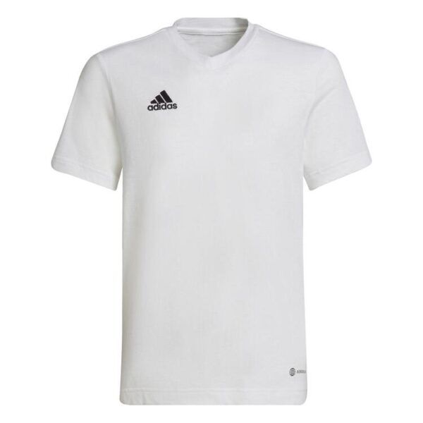 adidas Entrada 22 T-Shirt Kinder HC0447 WHITE 128