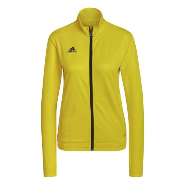 adidas Entrada 22 Trainingsjacke Damen HI2137 TMYELL/BLACK - Gr. 2XL