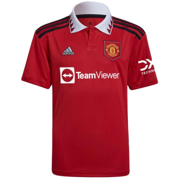 Adidas Manchester United Heim Trikot Kinder 22/23 H64049 REARED 140