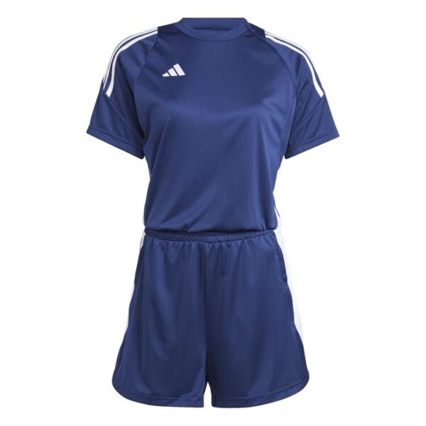 adidas Training Jumpsuit Damen IR9345 TENABL/WHITE - Gr. 2XL