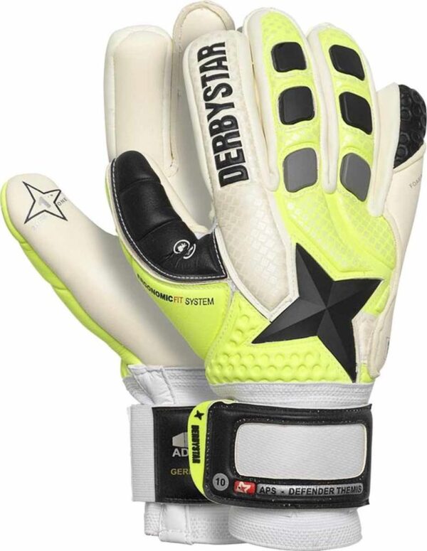 Derbystar APS Defender Themis wei? gelb schwarz 2670080000 Gr. 8